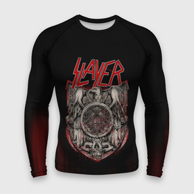 Мужской рашгард 3D с принтом Slayer ,  |  | groove | kerry king | metall | rock | slayer | trash