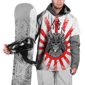 Накидка на куртку 3D с принтом Самурай в Белгороде, 100% полиэстер |  | Тематика изображения на принте: japan | nippon | samurai | воин | иероглиф | императорский | ниппон | самурай | флаг | хагакурэ | череп | япония