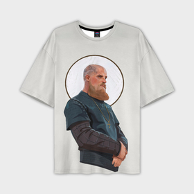 Мужская футболка oversize 3D с принтом Ragnarr Saint в Тюмени,  |  | viking | vikings | альфред великий | аслауг | викинг | викинги | конунг | лагерта | один | рагнар лодброк | сериал | сериалы | харальд