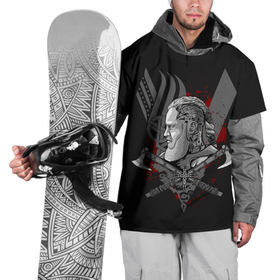 Накидка на куртку 3D с принтом Vikings Art , 100% полиэстер |  | viking | vikings | альфред великий | аслауг | викинг | викинги | конунг | лагерта | один | рагнар лодброк | сериал | сериалы | харальд