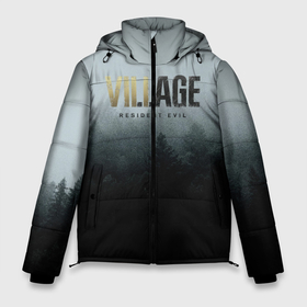 Мужская зимняя куртка 3D с принтом Resident Evil Village в Белгороде, верх — 100% полиэстер; подкладка — 100% полиэстер; утеплитель — 100% полиэстер | длина ниже бедра, свободный силуэт Оверсайз. Есть воротник-стойка, отстегивающийся капюшон и ветрозащитная планка. 

Боковые карманы с листочкой на кнопках и внутренний карман на молнии. | Тематика изображения на принте: biohazard | lady dumitrescu | re 8 | re village | resident evil | stars | umbrella | vampire | vii | village | амбрелла | вампир | диметреску | димитреску | зомби | корпорация амбрелла | обитель зла | обитель зла деревня | резидент | резиден