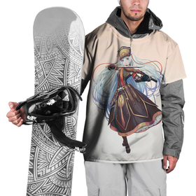 Накидка на куртку 3D с принтом Танец Альтаира , 100% полиэстер |  | anime | re creator | re creators | альтаир | аниме | анимэ | блиц толкер | возрождение | метеора эстеррайх | руй каноя | селезия | сота | юя