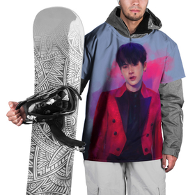 Накидка на куртку 3D с принтом Kim Seokjin , 100% полиэстер |  | bts | pop | битиэс | бтс | ви | джей хоуп | джонгук | корейцы | музыка | поп | попса | рм | чимин | чин сюги