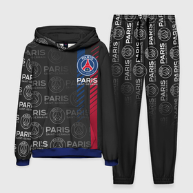 Мужской костюм 3D (с толстовкой) с принтом ФК ПСЖ   PARIS SAINT GERMAIN в городе Новоалтайск,  |  | Тематика изображения на принте: fifa. | football | paris saint germain football club | psg | sport | uefa | английская премьер лига | лига финал | матч | спорт | уефа | финал | фифа | фк парии сен жермен | фк псж | футбол