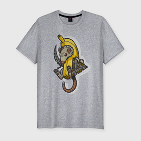 Мужская футболка хлопок Slim с принтом BANANAVEN в Тюмени, 92% хлопок, 8% лайкра | приталенный силуэт, круглый вырез ворота, длина до линии бедра, короткий рукав | warhammer | вархаммер | настольные игры | юмор