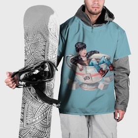 Накидка на куртку 3D с принтом Suga in cup в Тюмени, 100% полиэстер |  | Тематика изображения на принте: bts | pop | битиэс | бтс | ви | джей хоуп | джонгук | корейцы | музыка | поп | попса | рм | чимин | чин сюги