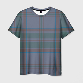 Мужская футболка 3D с принтом Шотландская клетка, тартан в Петрозаводске, 100% полиэфир | прямой крой, круглый вырез горловины, длина до линии бедер | абстракт | геометрия | квадрат | килт | тартан | шотландская клетка