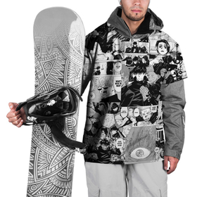 Накидка на куртку 3D с принтом Магическая Битва в Новосибирске, 100% полиэстер |  | Тематика изображения на принте: jujutsu kai | аниме | годжо сатору | инумаки тоге | итадори юдзи | кугисаки нобара | магическая битва | манга | рёмен сукуна | фушигуро мегуми | фушигуро тодзи