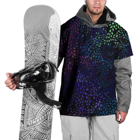 Накидка на куртку 3D с принтом Настроение узоры в Петрозаводске, 100% полиэстер |  | иллюстрации | картины | краски | лепестки | узоры