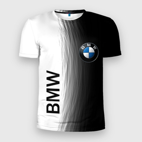 Мужская футболка 3D спортивная с принтом Black and White. BMW в Белгороде, 100% полиэстер с улучшенными характеристиками | приталенный силуэт, круглая горловина, широкие плечи, сужается к линии бедра | auto | black | bmw | buddhism | car | cars | club | drift | dualism | germany | power | road | strength | tuning | white | yang | yin | авто | автомобиль | автопром | белое | бмв | буддизм | германия | гонки | дорога | дуализм | инь | лого | машина | мощь