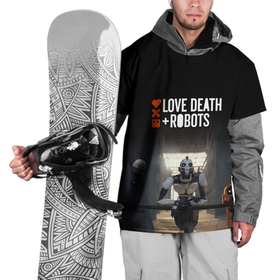 Накидка на куртку 3D с принтом Love, Death and Robots , 100% полиэстер |  | Тематика изображения на принте: cartoon | death | fantasy | heavy | horror | metal | miller | netflix | robots | tim | witness | любовь | миллер | мультфильм | робот | роботы | тим | ужасы | фэнтези