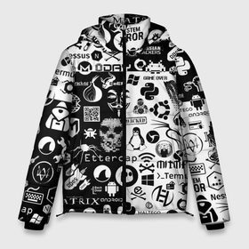 Мужская зимняя куртка 3D с принтом Hacker Logo Шахматы , верх — 100% полиэстер; подкладка — 100% полиэстер; утеплитель — 100% полиэстер | длина ниже бедра, свободный силуэт Оверсайз. Есть воротник-стойка, отстегивающийся капюшон и ветрозащитная планка. 

Боковые карманы с листочкой на кнопках и внутренний карман на молнии. | black | darknet | ddos | game | hack | hacker | hax | watch dogs | white | атака | белое | взлом | код | кто я | программист | хакер | хакинг | черное