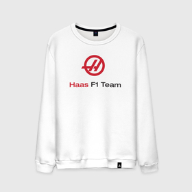 Мужской свитшот хлопок с принтом Haas F1 Team , 100% хлопок |  | f1 | haas | грожан | магнуссен | мазепин | ф1 | феррари | формула 1 | хаас