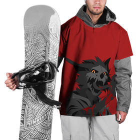 Накидка на куртку 3D с принтом Демон и кровь , 100% полиэстер |  | волк | волк и | волки | волкс в костюме | волосы | волченок | демон | демоны | кеды | кровь | лис | лисенок | оборотень | фури | фурри | хвост