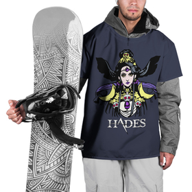 Накидка на куртку 3D с принтом Hades в Белгороде, 100% полиэстер |  | hades | zagreus | zagrey | богиня ночи | древняя греция | загрей | логотипы игр | мифология | никта | олимп | персонажи игр | хадес | хадис | хейдес | хейдс