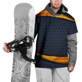 Накидка на куртку 3D с принтом Sport Dark style в Санкт-Петербурге, 100% полиэстер |  | Тематика изображения на принте: 3d | 3д | sport | абстракция | линии | паттерн | соты | спортивный стиль | текстуры
