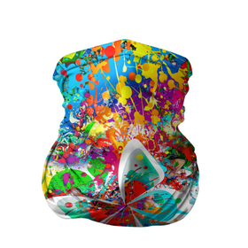 Бандана-труба 3D с принтом ЯРКИЕ КРАСКИ в Тюмени, 100% полиэстер, ткань с особыми свойствами — Activecool | плотность 150‒180 г/м2; хорошо тянется, но сохраняет форму | butterfly | color | flower | rainbow | summer | бабочки | брызги | краски | лето | радуга | цвета | цветы