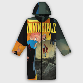 Дождевик унисекс 3D с принтом INVINCIBLE во Владимире,  |  | allen | invincible | omni man | omniman | superhero | алиен | аллен | инвинсибл | неуязвимый | омнимэн | супергерои