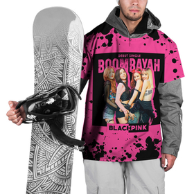 Накидка на куртку 3D с принтом Boombayah в Екатеринбурге, 100% полиэстер |  | Тематика изображения на принте: black pink | blackpink | pop | блэк пинк | ким дженни | ким джи су | корейцы | лалиса манобан | музыка | поп | попса | розэ