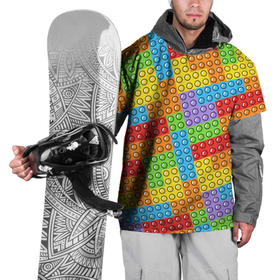 Накидка на куртку 3D с принтом POP IT / SIMPLE DIMPLE в Тюмени, 100% полиэстер |  | Тематика изображения на принте: dimple | pop | pop it | simple | squish | димпл | поп | поп ит | симпл | сквиш