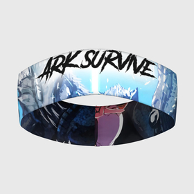 Повязка на голову 3D с принтом Saint Ark в Санкт-Петербурге,  |  | ark | ark survive evolved | dinosour | game | games | арк | арк сурвайв эволвед | динозавр | игра | игры