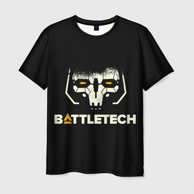 Мужская футболка 3D с принтом BATTLETECH , 100% полиэфир | прямой крой, круглый вырез горловины, длина до линии бедер | Тематика изображения на принте: battle tech | battletech | game | games | батл тех | батлтеч | игра | игры | мех | мехи | роботы
