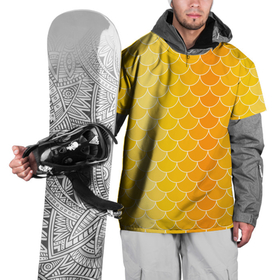 Накидка на куртку 3D с принтом Желтая чешуя в Кировске, 100% полиэстер |  | Тематика изображения на принте: fish | water | вода | желтая | море | морское | рыба | рыбка | чешуя