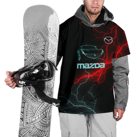 Накидка на куртку 3D с принтом Mazda в Курске, 100% полиэстер |  | auto | drift | neon | sport | авто | автомобили | автомобиль | автомобильные | бренд | внедорожники | дрифт | легковые | марка | спорт
