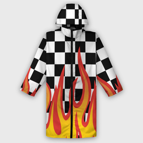 Дождевик унисекс 3D с принтом ОГОНЬ   УЗОР   PATTERN в городе Новоалтайск,  |  | fire | pattern | искры | огонь | пламя | пожар. | текстура огня | узор | шахматы