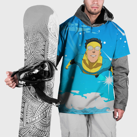 Накидка на куртку 3D с принтом Марк Грэйсон неуязвимый в Новосибирске, 100% полиэстер |  | Тематика изображения на принте: damien darkblood | invincible | superman | марк грэйсон | мультсериал | неуязвимый | супергерой