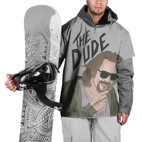 Накидка на куртку 3D с принтом The Dude в Новосибирске, 100% полиэстер |  | Тематика изображения на принте: big lebowski | donney | dude | lebowski | the big lebowski | the dude | walter | большой лебовски | лебовски | чувак
