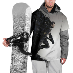 Накидка на куртку 3D с принтом Jensen Revolution в Петрозаводске, 100% полиэстер |  | Тематика изображения на принте: cyberpunk | deus ex | game | games | адам дженсен | будущее | деус екс | деус экс | игра | игры | киберпанк