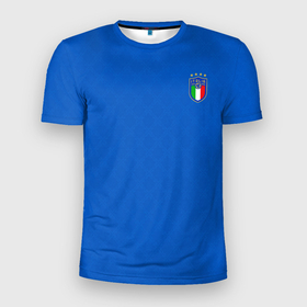 Мужская футболка 3D спортивная с принтом форма сборной Италии в Тюмени, 100% полиэстер с улучшенными характеристиками | приталенный силуэт, круглая горловина, широкие плечи, сужается к линии бедра | 2021 | championship | cup | dzyuba | russia | world | европы | италия | мира | мундиаль | форма | футбол | чемпионат