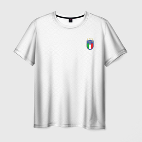 Мужская футболка 3D с принтом сборная Италии , 100% полиэфир | прямой крой, круглый вырез горловины, длина до линии бедер | 2021 | championship | cup | dzyuba | russia | world | европы | испания | мира | мундиаль | форма | футбол | чемпионат