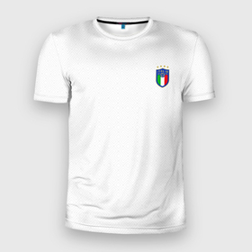 Мужская футболка 3D спортивная с принтом сборная Италии , 100% полиэстер с улучшенными характеристиками | приталенный силуэт, круглая горловина, широкие плечи, сужается к линии бедра | 2021 | championship | cup | dzyuba | russia | world | европы | испания | мира | мундиаль | форма | футбол | чемпионат