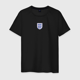 Мужская футболка хлопок с принтом Домашняя форма Сборной Англии , 100% хлопок | прямой крой, круглый вырез горловины, длина до линии бедер, слегка спущенное плечо. | англия | сборная англии | сборная англии по футболу | форма | футбол | футболисты | футбольная сборная | футбольная форма