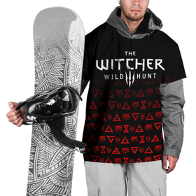 Накидка на куртку 3D с принтом THE WITCHER [1] в Курске, 100% полиэстер |  | the witcher | the witcher wild hunt | ведьмак | ведьмак 3: дикая охота