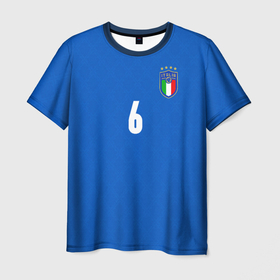 Мужская футболка 3D+ с принтом Веррати футболист Италии , 100% микрофибра | круглый вырез горловины, длина до линии бедер | 2021 | championship | cup | dzyuba | russia | verratti | world | верратти | европы | италия | мира | мундиаль | форма | футбол | футболист | чемпионат