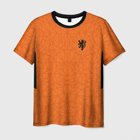 Мужская футболка 3D+ с принтом Нидерланды домашняя форма , 100% микрофибра | круглый вырез горловины, длина до линии бедер | champion | championship | euro | netherlands | uefa | атрибутика | евро | нидерланды | уефа | фанатская | форма | футбол | чемпион европы