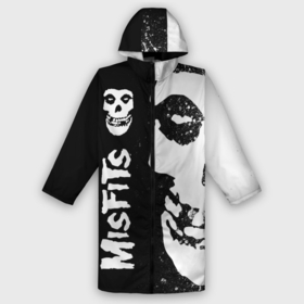 Дождевик унисекс 3D с принтом MISFITS [1] в Ухте,  |  | misfits | music | rock | мисфитс | музыка | рок
