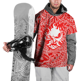 Накидка на куртку 3D с принтом Samurai , 100% полиэстер |  | Тематика изображения на принте: cd projekt red | cyberpunk | cyberpunk 2077 | rdcbp101277 | samurai | киберпанк | киберпанк 2077
