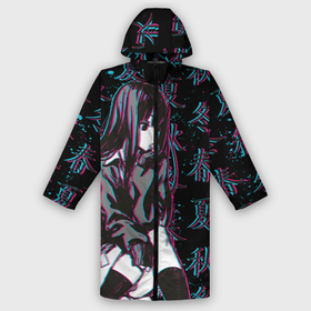 Дождевик унисекс 3D с принтом Sad Anime Girl в городе Новоалтайск,  |  | Тематика изображения на принте: anime | chan | girl | glitch | hieroglyph | seasons | waifu | аниме | вайфу | времена | глитч | года | иероглиф | тян
