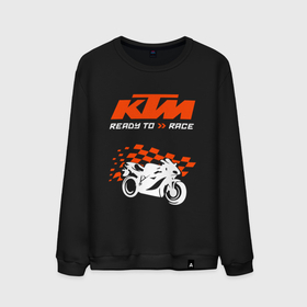 Мужской свитшот хлопок с принтом KTM MOTORCYCLES / КТМ МОТОЦИКЛЫ в Курске, 100% хлопок |  | ktm | ktm duke | motorcycle. | байк | байкер | ктм | ктм дюк | мотоспорт | мототехника | мотоцикл | мотоциклист | скутер