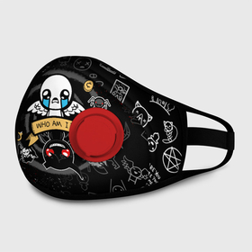 Маска из неопрена с принтом The Binding of Isaac | ИСААК в Новосибирске, неопрен 100% | Форма огибающая нос. Резинки для ушей с дополнительной резинкой на затылке. Клапан для выдоха для активного дыхания при занятиях спортом. Эластичный материал маски и окантовки для лучшего растяжения и прилегания маски.  | Тематика изображения на принте: boss | fear | game | horror | isaac | monster | scream | the binding of isaac | the binding of isaac collection | айзек | босс | жертвоприношение исаака | игра | крик | монстр | ужас
