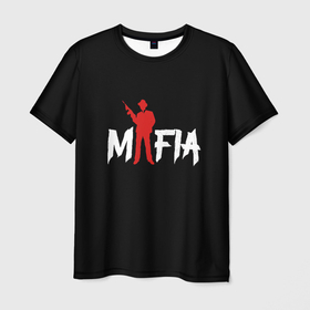 Мужская футболка 3D с принтом Mafia , 100% полиэфир | прямой крой, круглый вырез горловины, длина до линии бедер | game | games | mafia | вито скалетта | игра | игры | мафия | морелло | сальери | томас анджело