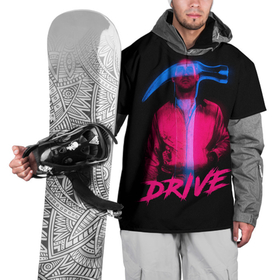 Накидка на куртку 3D с принтом DRIVE в Екатеринбурге, 100% полиэстер |  | drive | драйв | кино | райан гослинг | фильмы