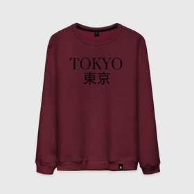 Мужской свитшот хлопок с принтом ------Tokyo------Япония в Кировске, 100% хлопок |  | в топе | в тренде | город | иероглифами | надпись | надпись токио | стильно | япония