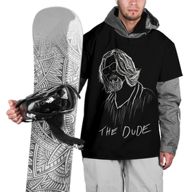 Накидка на куртку 3D с принтом THE DUDE (Большой Лебовски) в Курске, 100% полиэстер |  | Тематика изображения на принте: abide | big | dude | jeff | lebowski | the | большой | лебовски | фильм | чувак