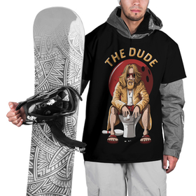 Накидка на куртку 3D с принтом THE DUDE (Big Lebowski) в Курске, 100% полиэстер |  | Тематика изображения на принте: abide | big | dude | jeff | lebowski | the | большой | лебовски | фильм | чувак