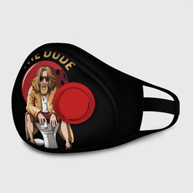 Маска из неопрена с принтом THE DUDE (Big Lebowski) в городе Новоалтайск, неопрен 100% | Форма огибающая нос. Резинки для ушей с дополнительной резинкой на затылке. Клапан для выдоха для активного дыхания при занятиях спортом. Эластичный материал маски и окантовки для лучшего растяжения и прилегания маски.  | Тематика изображения на принте: abide | big | dude | jeff | lebowski | the | большой | лебовски | фильм | чувак
